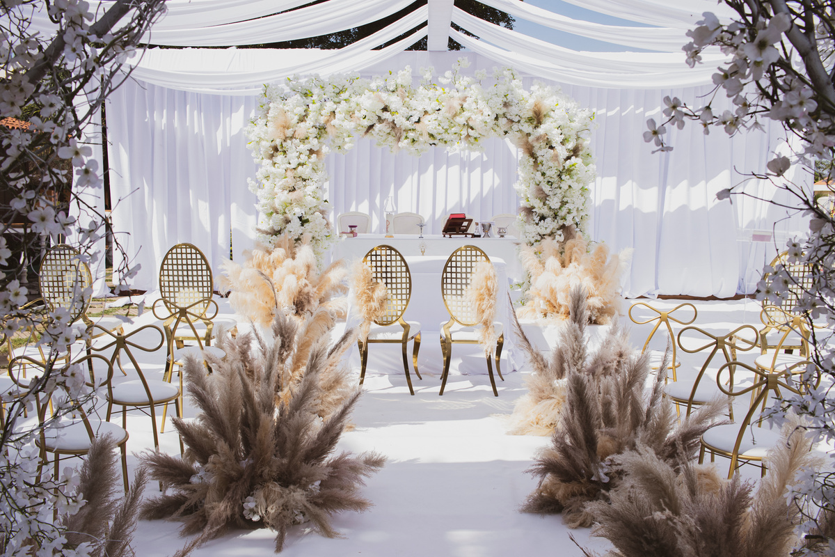 An Elegant Wedding Reception